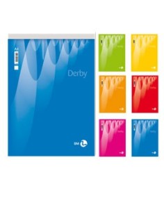 Blocco note DERBY 60 gr A4 righe( conf. 10 blocchi)