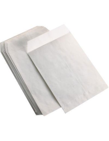 Buste a sacco bianco cm 30x40 gr.100 ( conf. da 25)