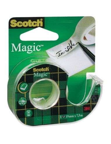 Scotch® nastro adesivo  Magic™ 810 - Chiocciola ricaricabile – 1,9 cm x 7,5 m per documenti