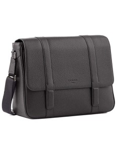 Borsa messenger vera pelle OHANIAN nero