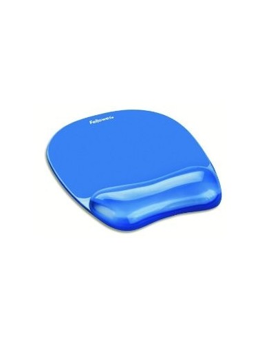 Fellowes tappetino mouse con poggiapolsi Crystal™ Gel