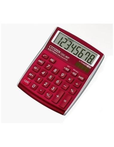 Citizen calcolatrice CDC-80 rossa