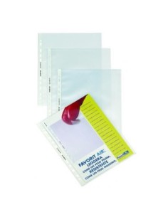 Favorit AIR buste spessore sottile a foratura universale buccia d'arancia (conf. 100 pz.) 