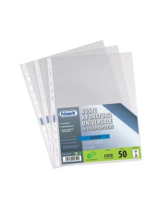Favorit buste SUPERIOR alto spessore a foratura universale lisce (conf. 50 pz.)