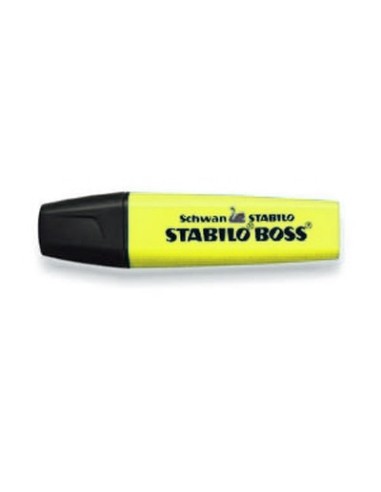 Evidenziatore Stabilo Boss giallo (conf. 10)