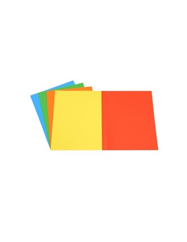 Cartelline semplici mix 5 colori (conf da 50 )