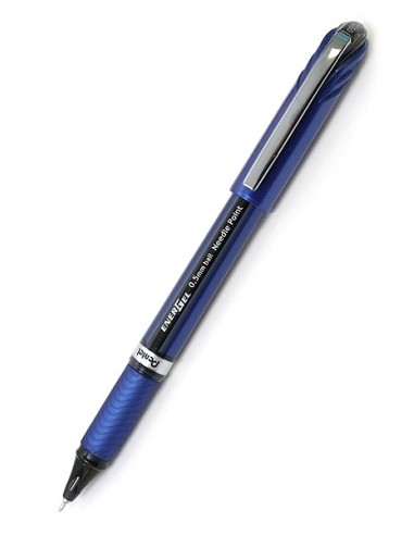 Pentel Energel Plus 0,5 penna punta ago inchiostro gel blu